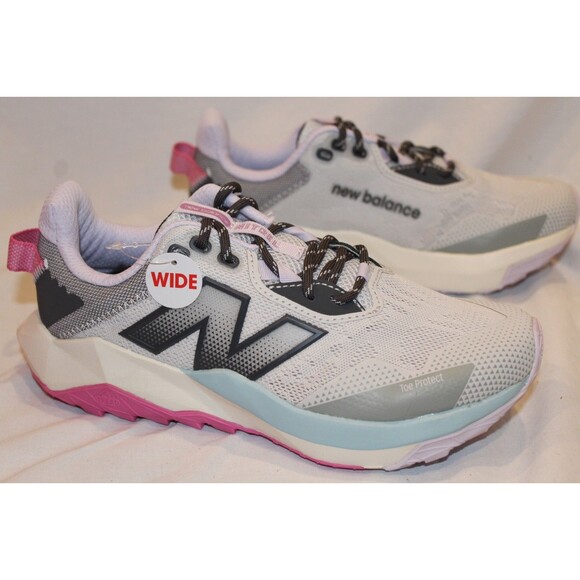 New Balance DynaSoft Nitrel v6 Women's Trail Running Shoes GRAY NIB SZ 6.5 WIDE - Picture 2 of 6